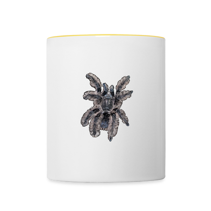 Tasse farbig Tliltocatl albopilosus - Weiß/Gelb