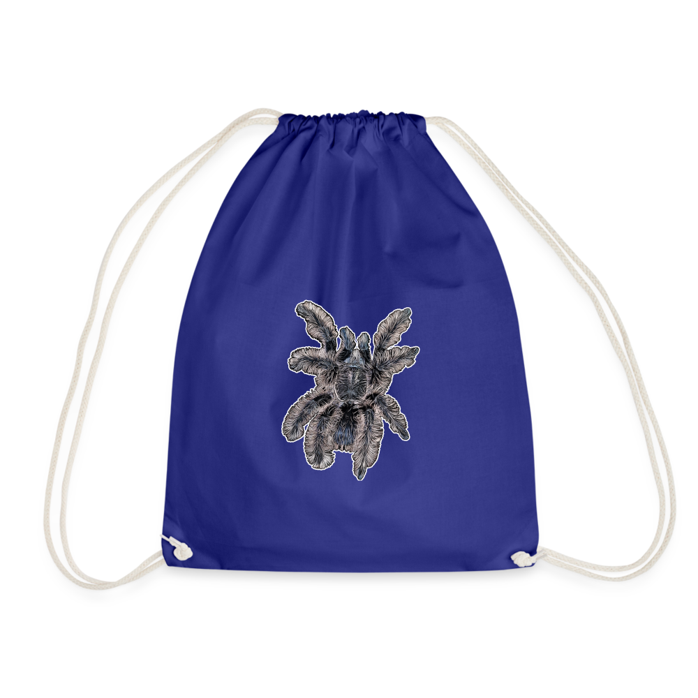 Turnbeutel Tliltocatl albopilosus - Königsblau