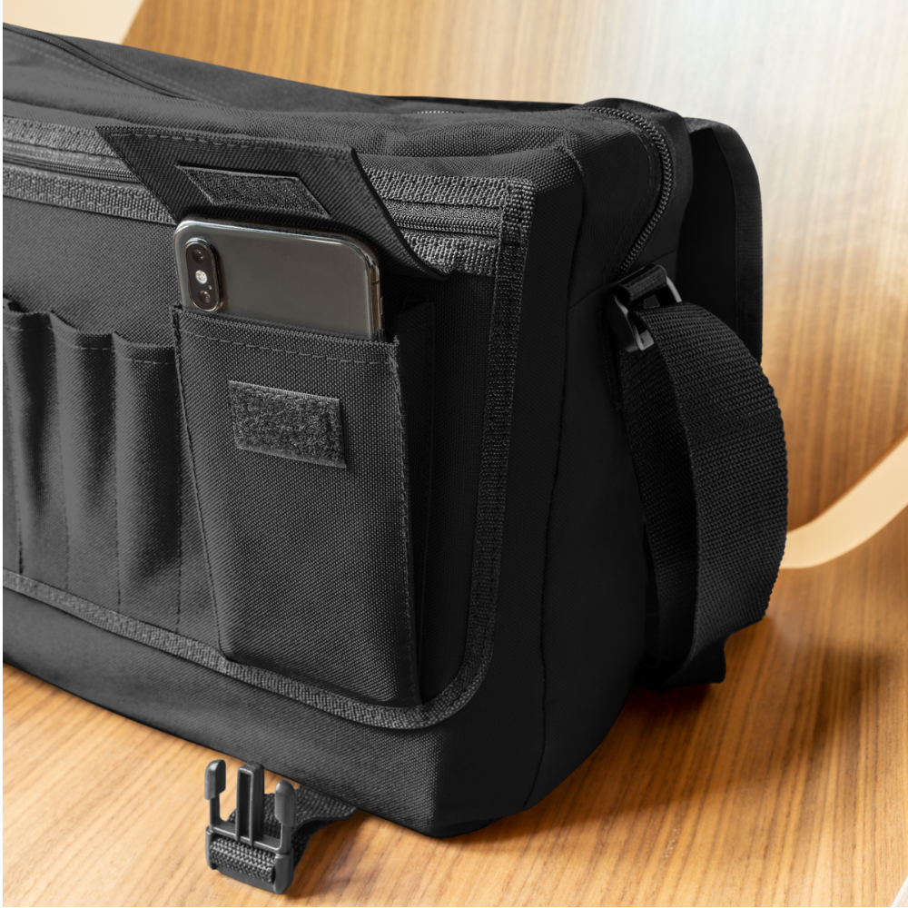 Umhängetasche Tliltocatl albopilosus - Schwarz/Schwarz