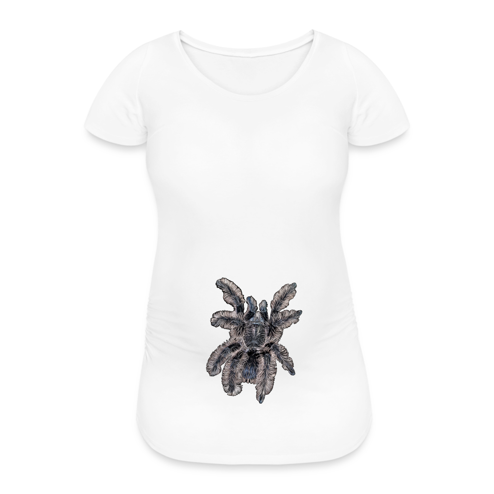 Frauen Schwangerschafts-T-Shirt Tliltocatl albopilosus - weiß