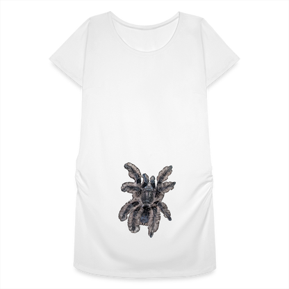 Frauen Schwangerschafts-T-Shirt Tliltocatl albopilosus - weiß