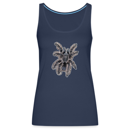 Frauen Tank Top Tliltocatl albopilosus - Navy
