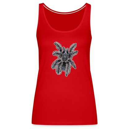 Frauen Tank Top Tliltocatl albopilosus - Rot