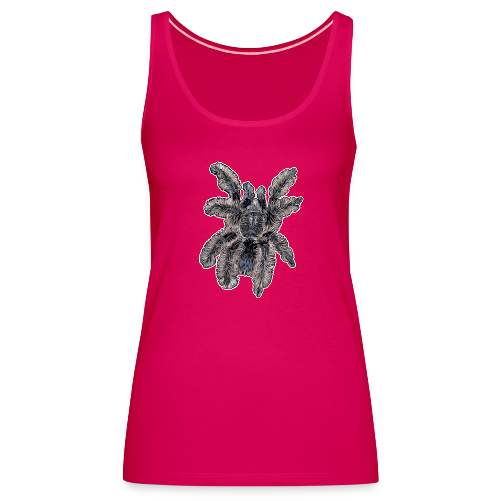 Frauen Tank Top Tliltocatl albopilosus - dunkles Pink