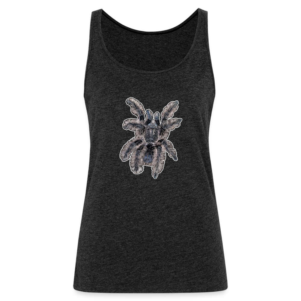 Frauen Tank Top Tliltocatl albopilosus - Anthrazit