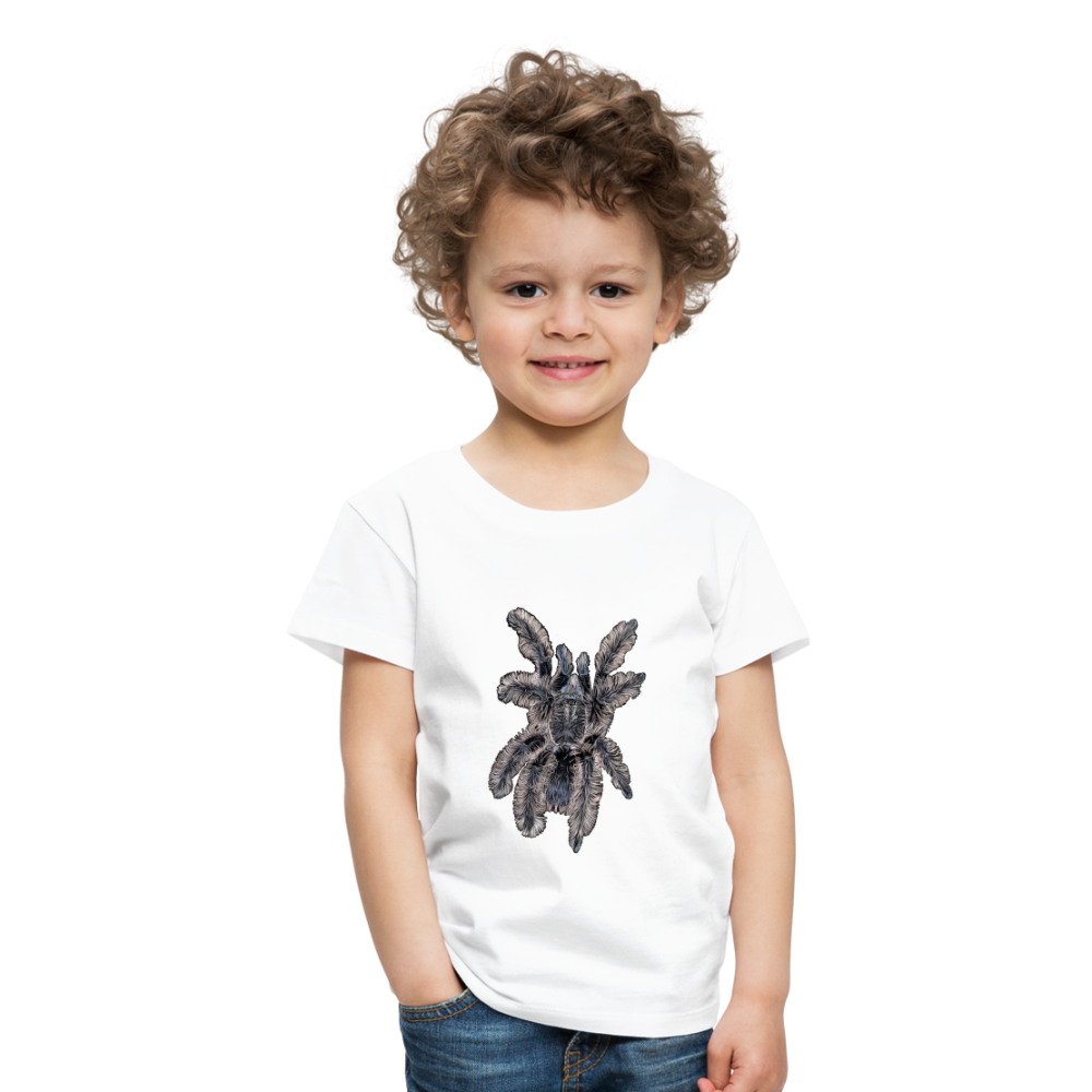 Kinder Basic T-Shirt Tliltocatl albopilosus - weiß