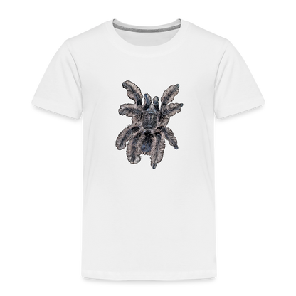 Kinder Basic T-Shirt Tliltocatl albopilosus - weiß