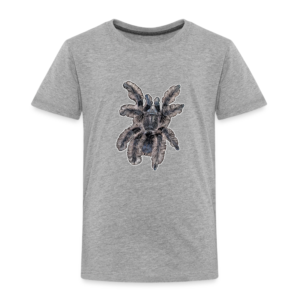 Kinder Basic T-Shirt Tliltocatl albopilosus - Grau meliert