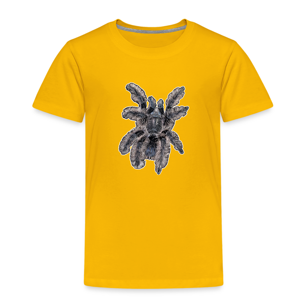 Kinder Basic T-Shirt Tliltocatl albopilosus - Sonnengelb
