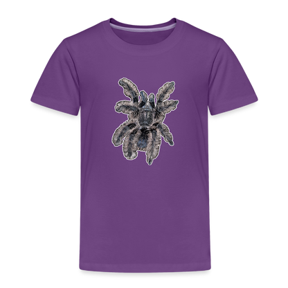 Kinder Basic T-Shirt Tliltocatl albopilosus - Lila