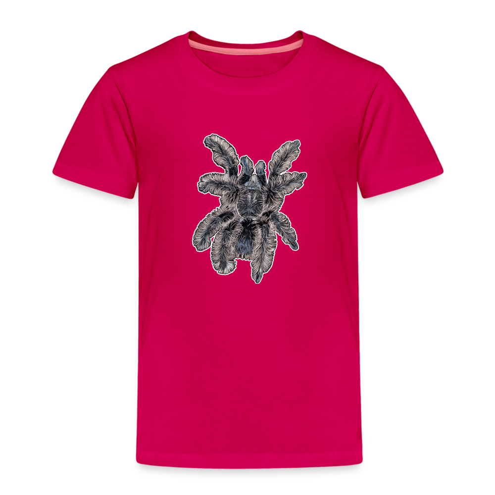 Kinder Basic T-Shirt Tliltocatl albopilosus - dunkles Pink