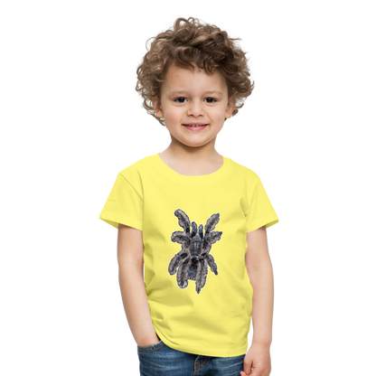 Kinder Basic T-Shirt Tliltocatl albopilosus - Gelb
