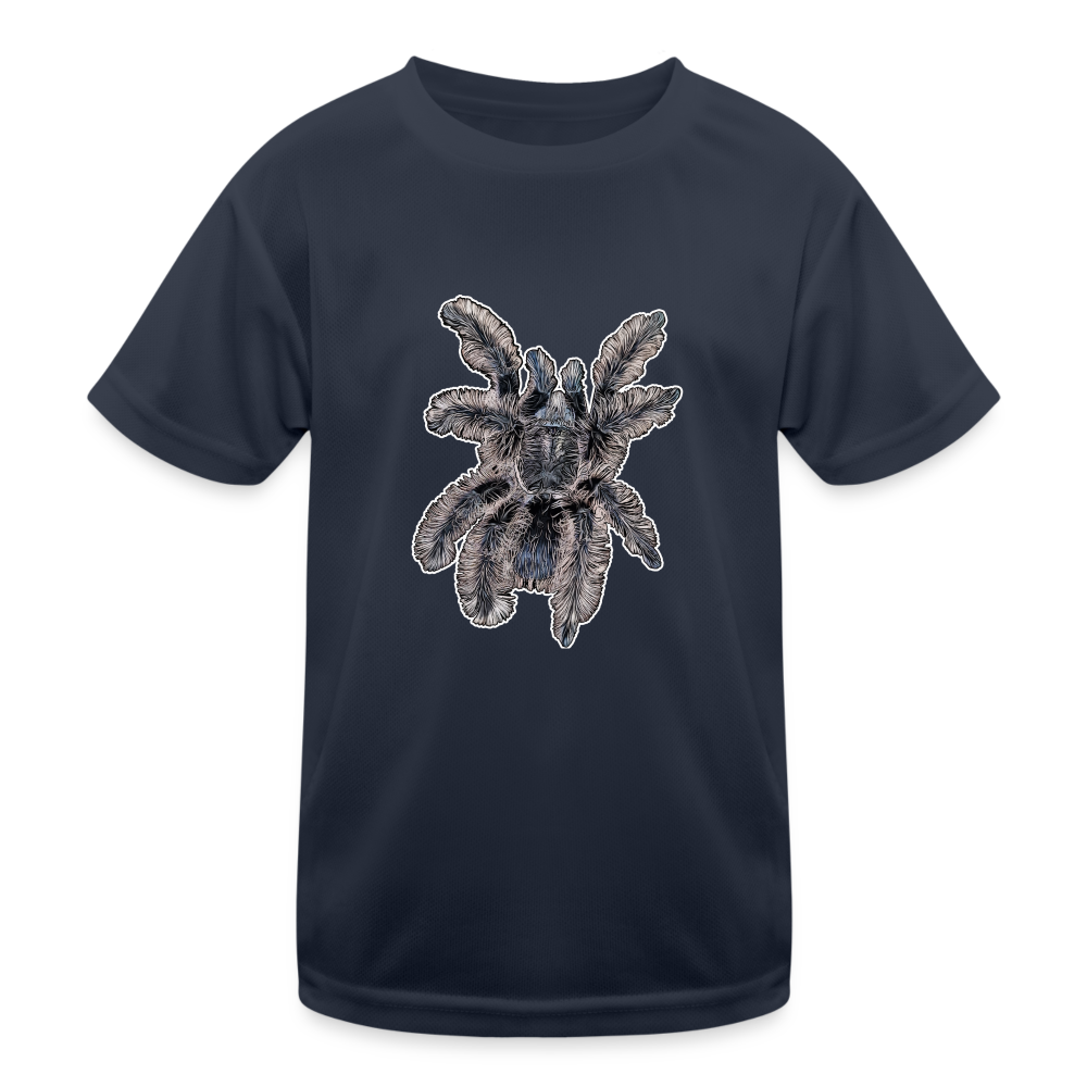 Kinder Funktions-T-Shirt Tliltocatl albopilosus - Navy