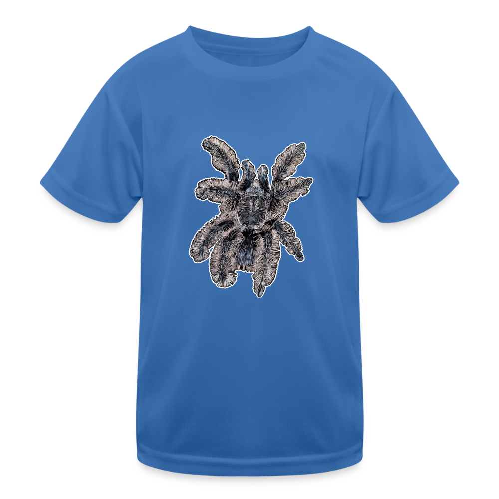 Kinder Funktions-T-Shirt Tliltocatl albopilosus - Königsblau