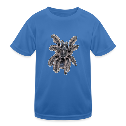 Kinder Funktions-T-Shirt Tliltocatl albopilosus - Königsblau