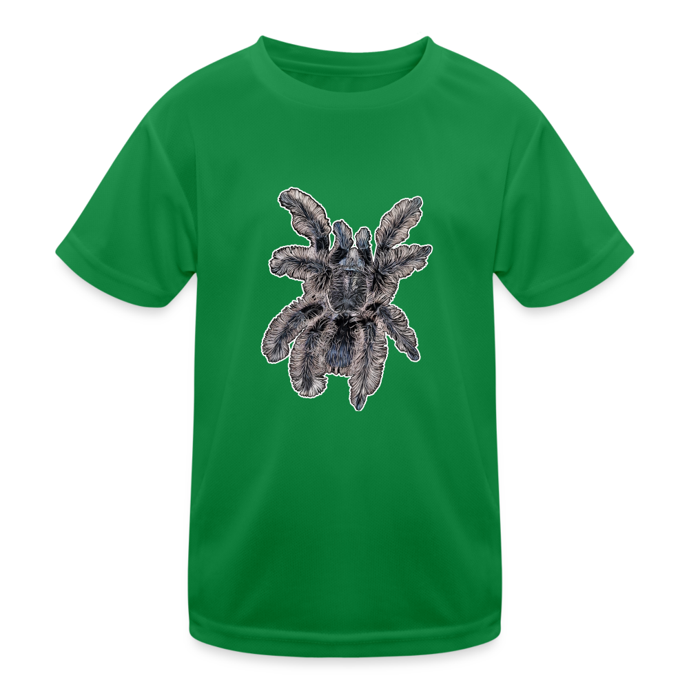 Kinder Funktions-T-Shirt Tliltocatl albopilosus - Kelly Green