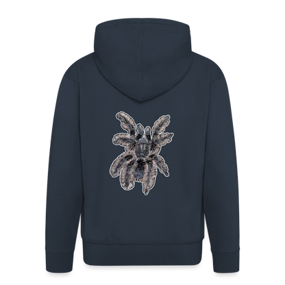 Männer Zip-Hoodie Tliltocatl albopilosus - Navy