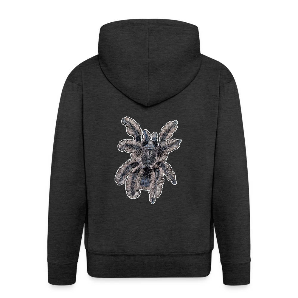Männer Zip-Hoodie Tliltocatl albopilosus - Anthrazit