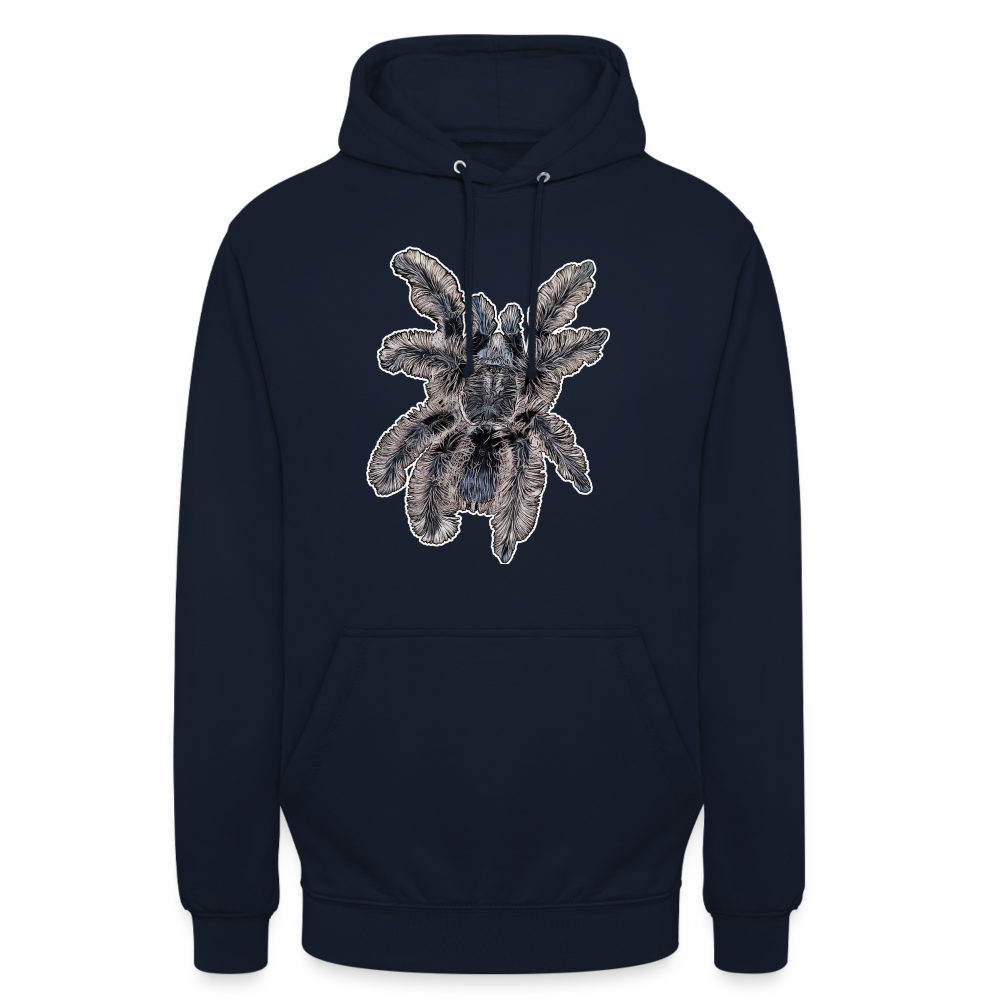 Unisex Hoodie Tliltocatl albopilosus - Navy