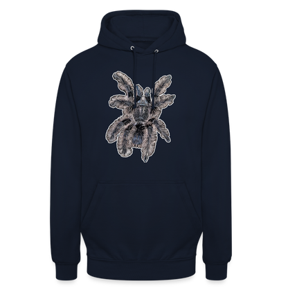 Unisex Hoodie Tliltocatl albopilosus - Navy