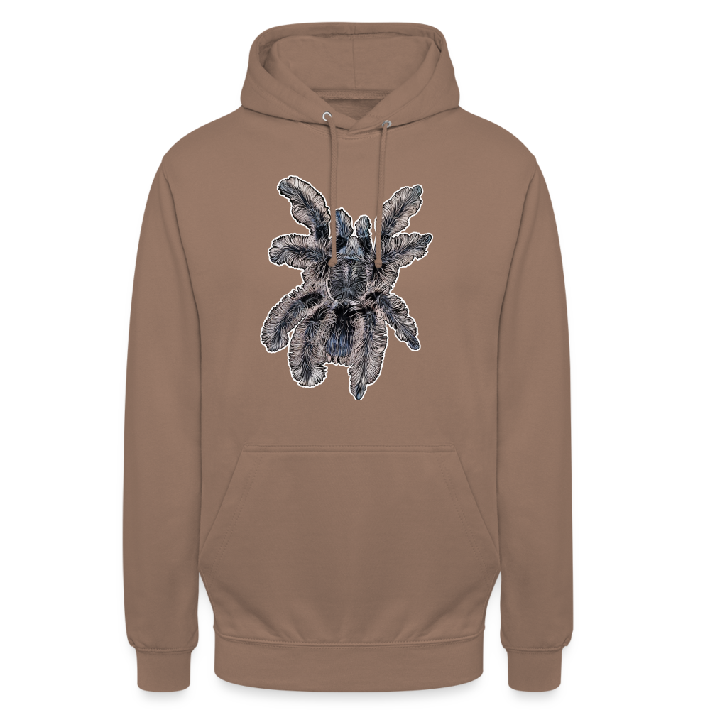 Unisex Hoodie Tliltocatl albopilosus - Mokka