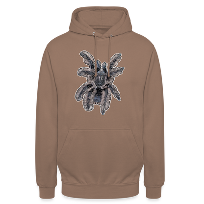 Unisex Hoodie Tliltocatl albopilosus - Mokka