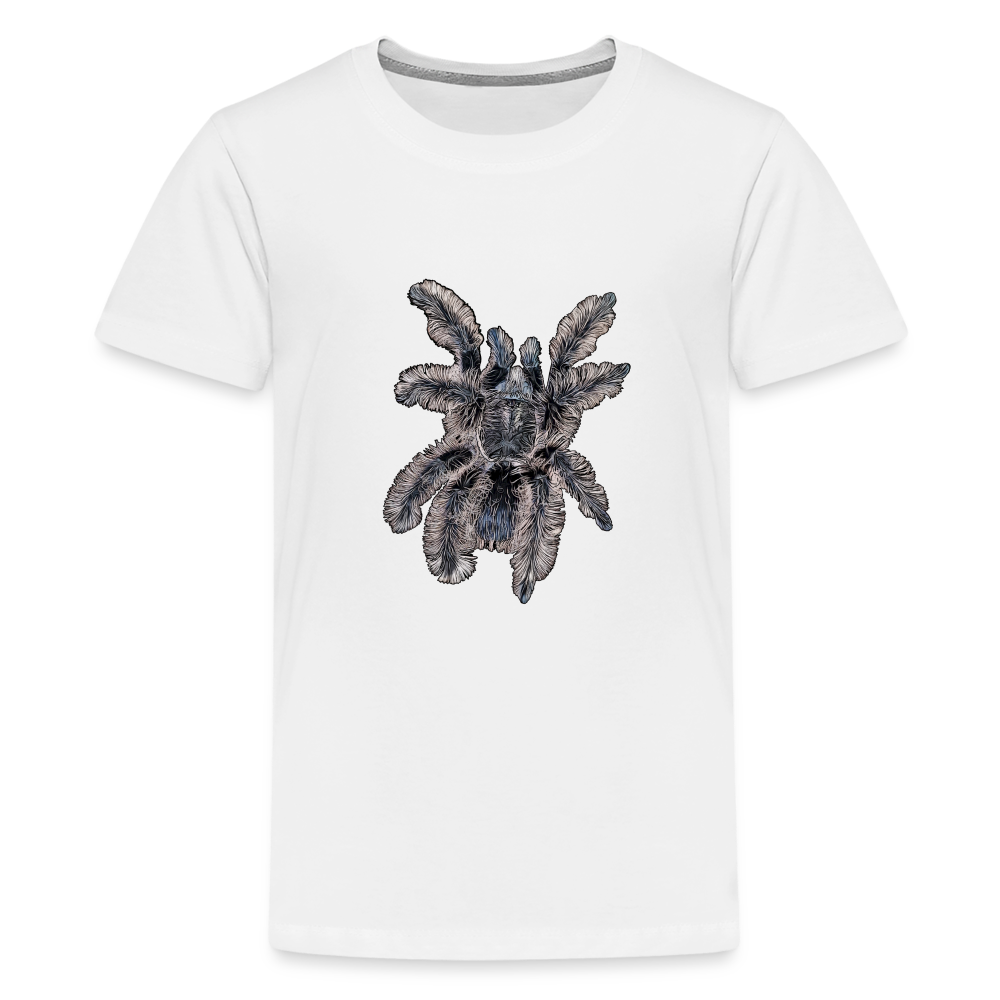 Teenager Basic T-Shirt Tliltocatl albopilosus - weiß