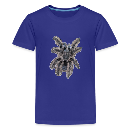 Teenager Basic T-Shirt Tliltocatl albopilosus - Königsblau