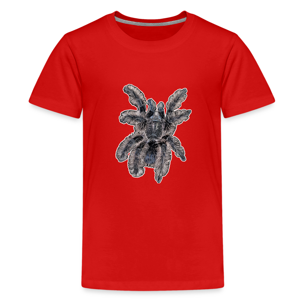Teenager Basic T-Shirt Tliltocatl albopilosus - Rot