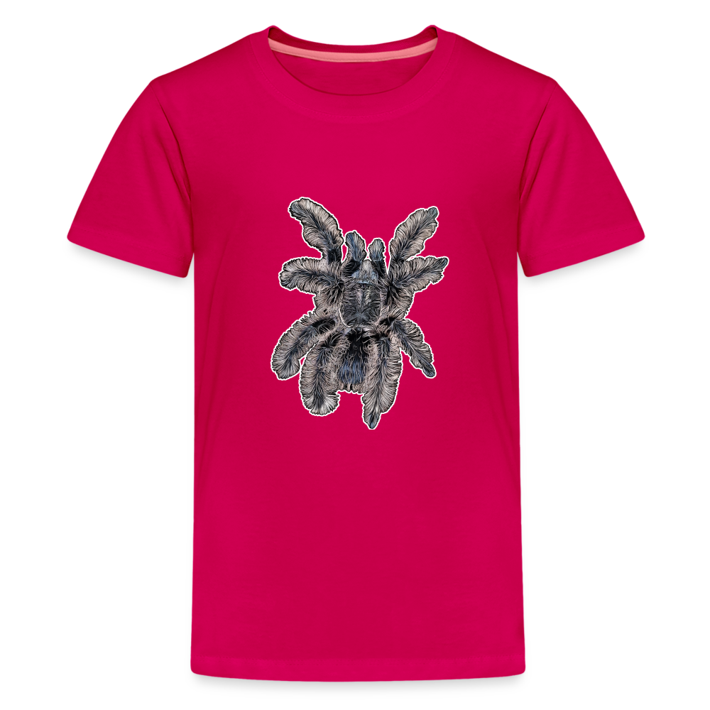 Teenager Basic T-Shirt Tliltocatl albopilosus - dunkles Pink