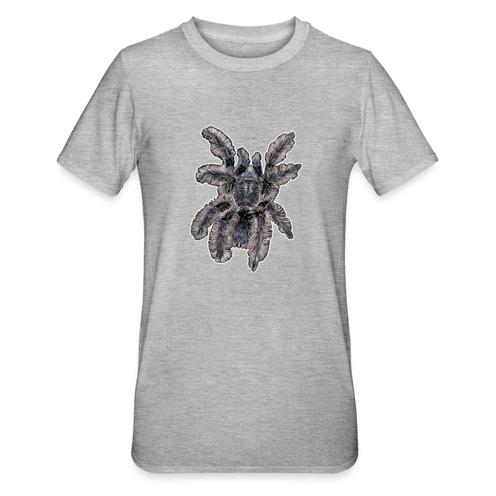 Unisex T-Shirt Tliltocatl albopilosus - Grau meliert