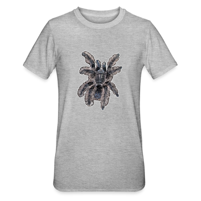 Unisex T-Shirt Tliltocatl albopilosus - Grau meliert