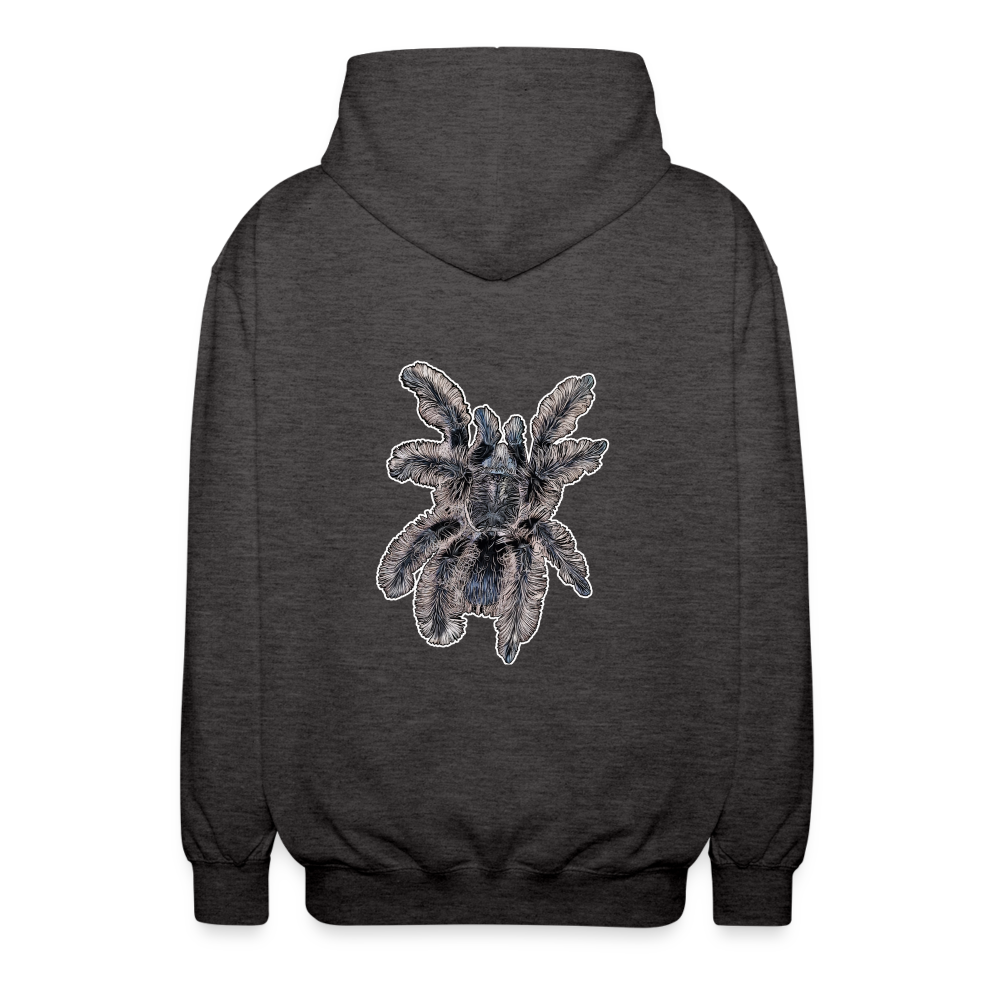 Unisex Zip-Hoodie Tliltocatl albopilosus - Anthrazit