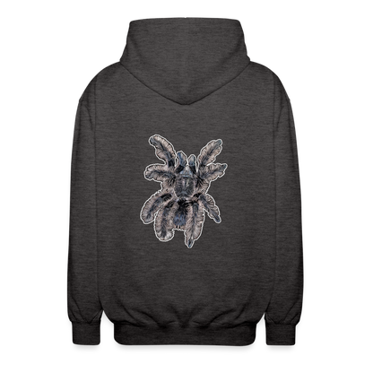 Unisex Zip-Hoodie Tliltocatl albopilosus - Anthrazit