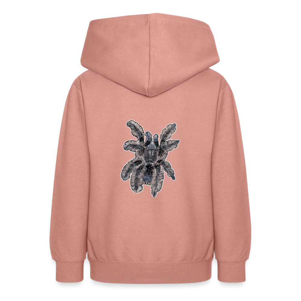 Teenager Hoodie Tliltocatl albopilosus - Altrosa
