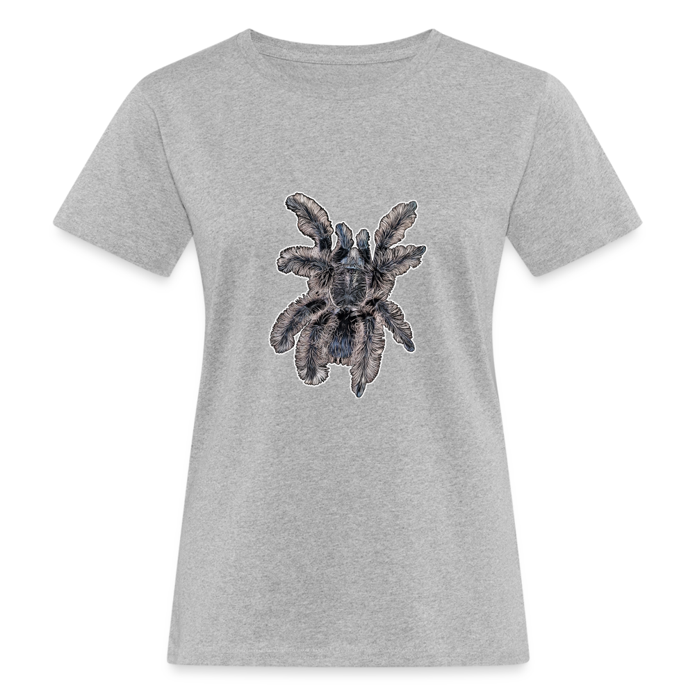 Frauen Bio-T-Shirt Tliltocatl albopilosus - Grau meliert