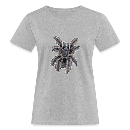 Frauen Bio-T-Shirt Tliltocatl albopilosus - Grau meliert