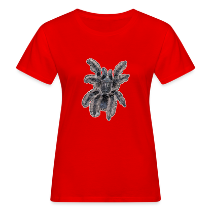 Frauen Bio-T-Shirt Tliltocatl albopilosus - Rot