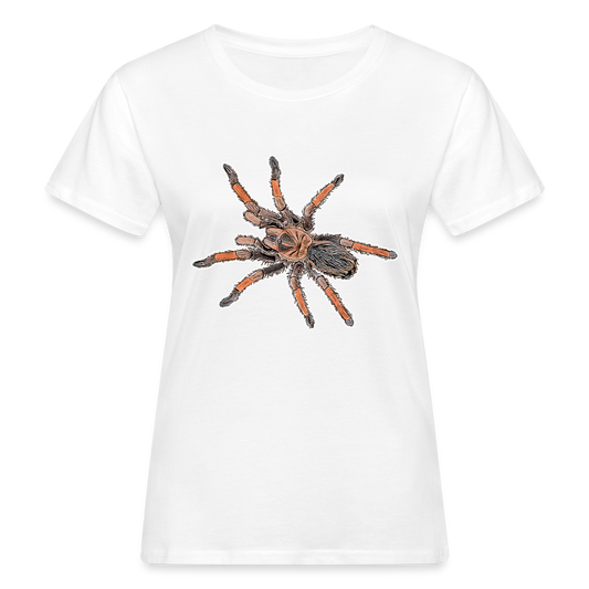 Frauen Bio-T-Shirt Brachypelma emilia - weiß