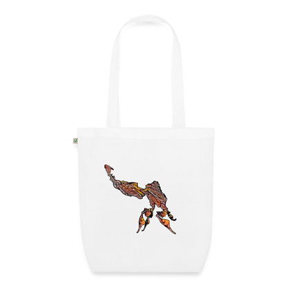 Bio-Stoffbeutel Phyllocrania paradoxa male - weiß