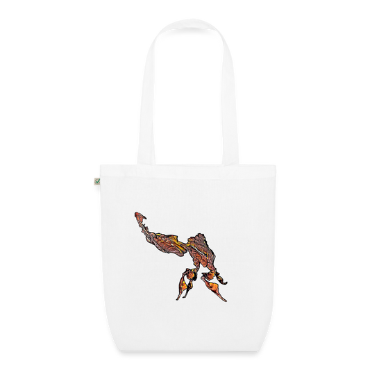 Bio-Stoffbeutel Phyllocrania paradoxa male - weiß