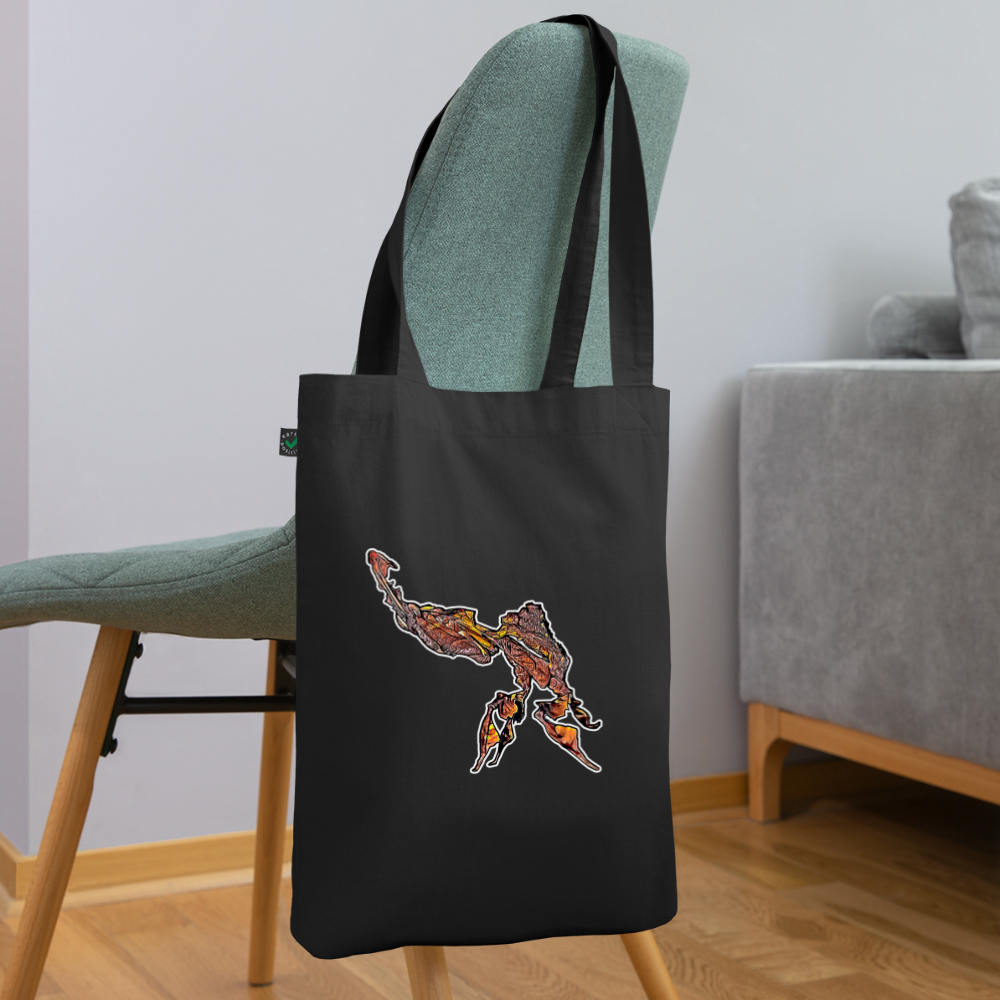 Bio-Stoffbeutel Phyllocrania paradoxa male - Schwarz