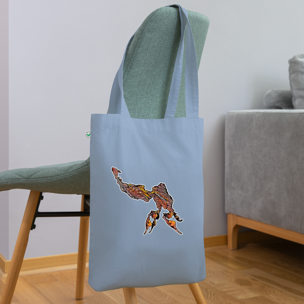 Bio-Stoffbeutel Phyllocrania paradoxa male - Blaugrau