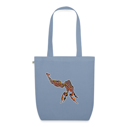 Bio-Stoffbeutel Phyllocrania paradoxa male - Blaugrau