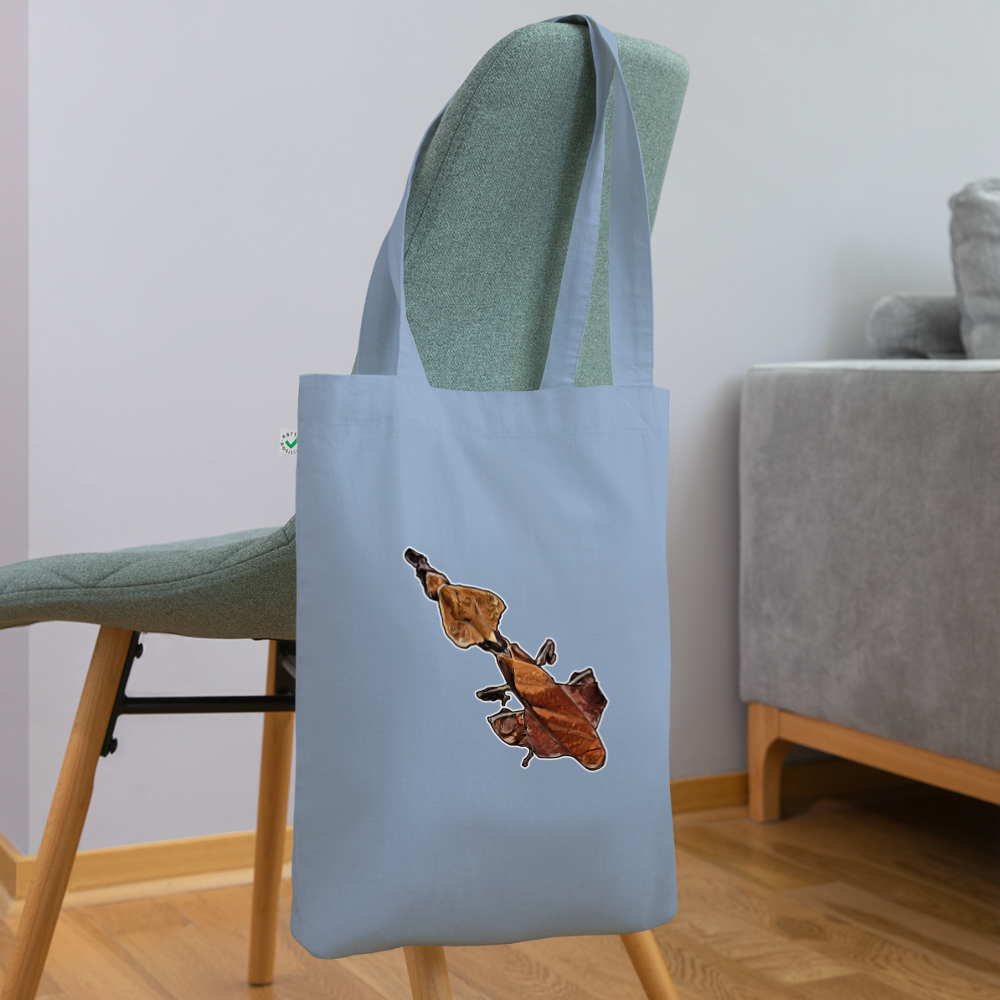 Bio-Stoffbeutel Phyllocrania paradoxa female - Blaugrau