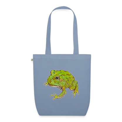 Bio-Stoffbeutel Ceratophrys cranwelli Peppermint Blue - Blaugrau