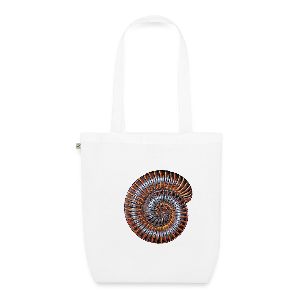 Bio-Stoffbeutel Archispirostreptus gigas - weiß