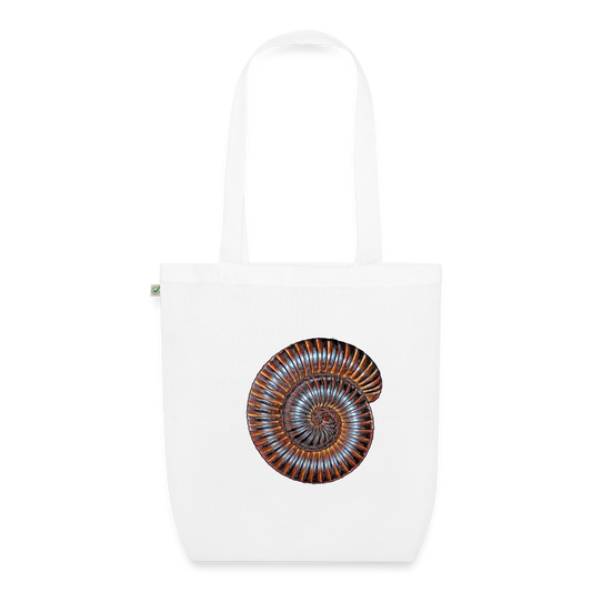 Bio-Stoffbeutel Archispirostreptus gigas - weiß