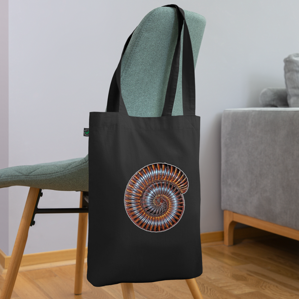 Bio-Stoffbeutel Archispirostreptus gigas - Schwarz