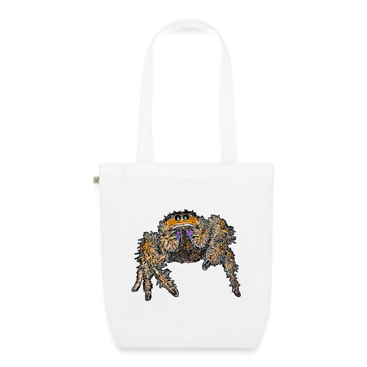 Bio-Stoffbeutel Phidippus regius Everglades female - weiß